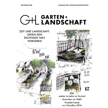 G+L 09/16 | Zeit und Landschaft