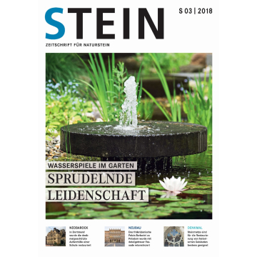 STEIN 03/18 | Naturstein im Garten