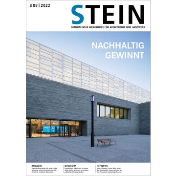 STEIN 08/22 | Nachhaltige Bauweisen