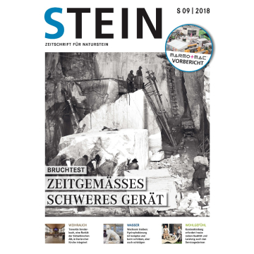 STEIN 09/18 | Steinbruchmaschinen