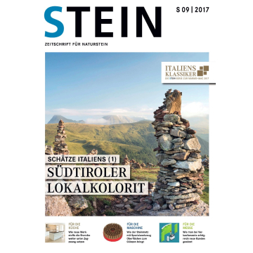 STEIN 09/17 | Natursteinregion Südtirol